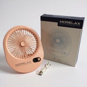 Morelax Portable Fan in Pink